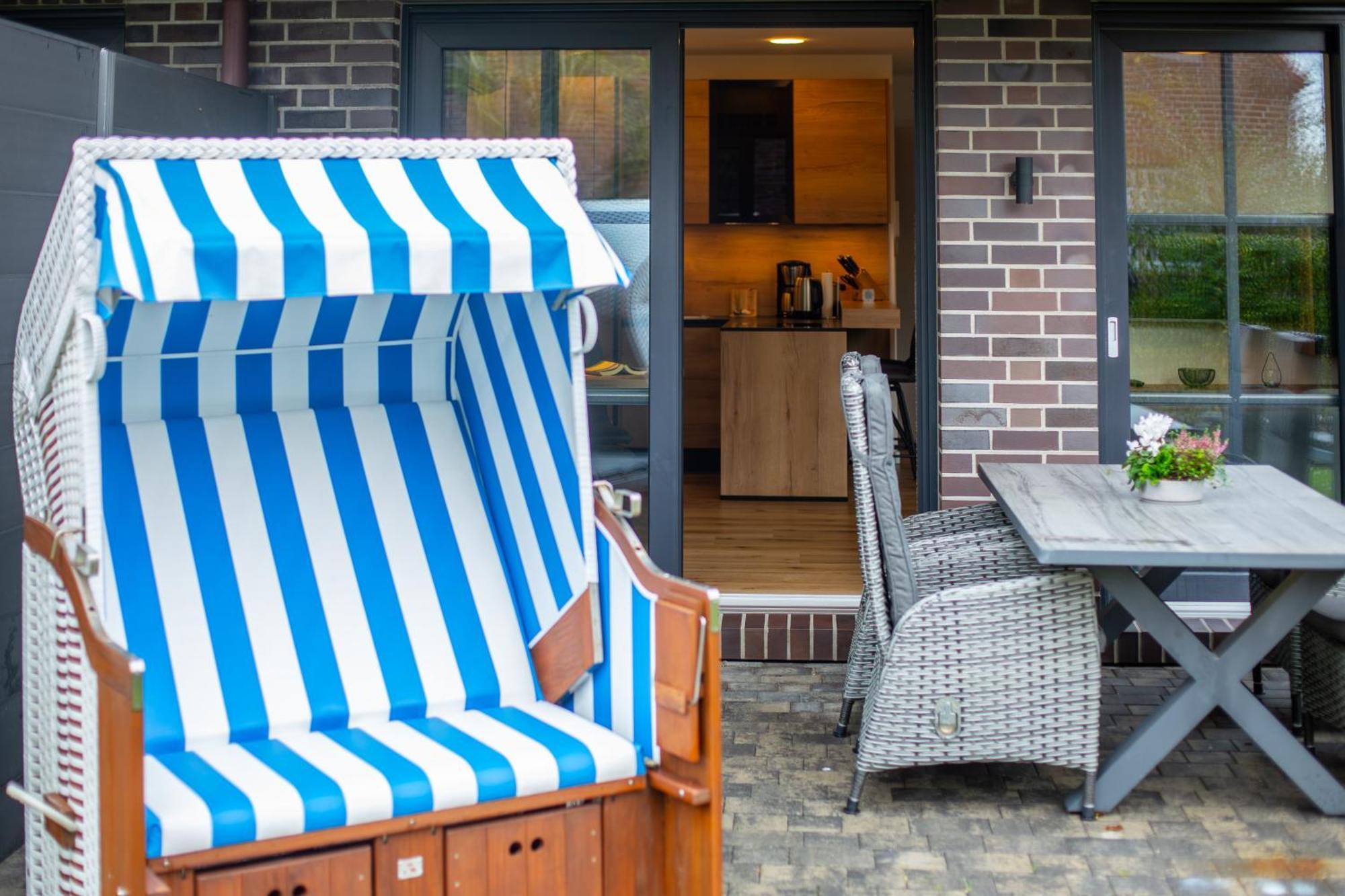 Winkelschiffchen III Mit Sauna ユイスト エクステリア 写真